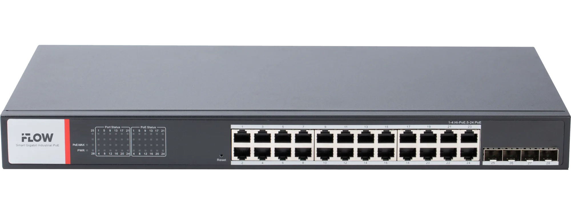 iFlow F-SW-IM628HPOE-PM-24G4GO iFlow F-SW-IM628HPOE-PM-24G4GO